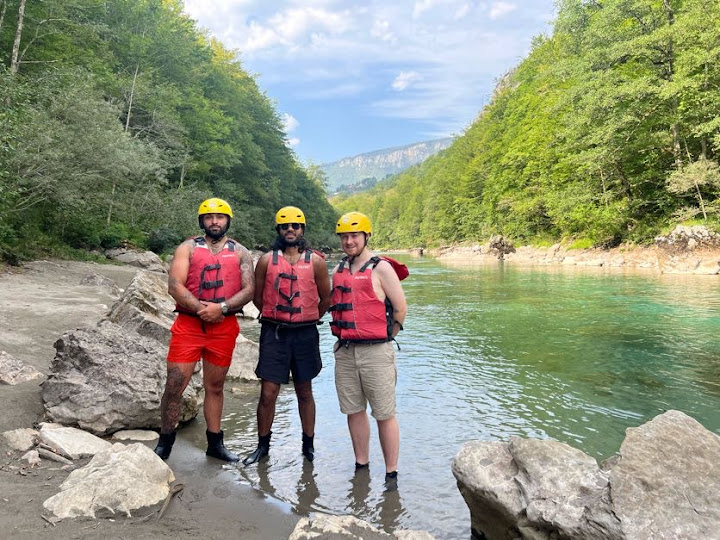 Rafting down the Tara River